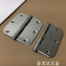 304 stainless steel hinge electric cabinet hinge 4 inch hinge 2mm thickened and widened small hinge Industrial equipment hinge
