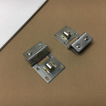 Glass wine cabinet hinge Stainless steel free opening hinge Jewelry display cabinet door hinge Glass cake cabinet door