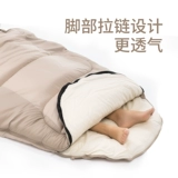 Naturehike Дорожный спальный мешок для взрослых для кемпинга, увеличенная толщина