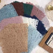 Panalisacraft 10sheets A5 rainbow Hollow tisdue paper textur