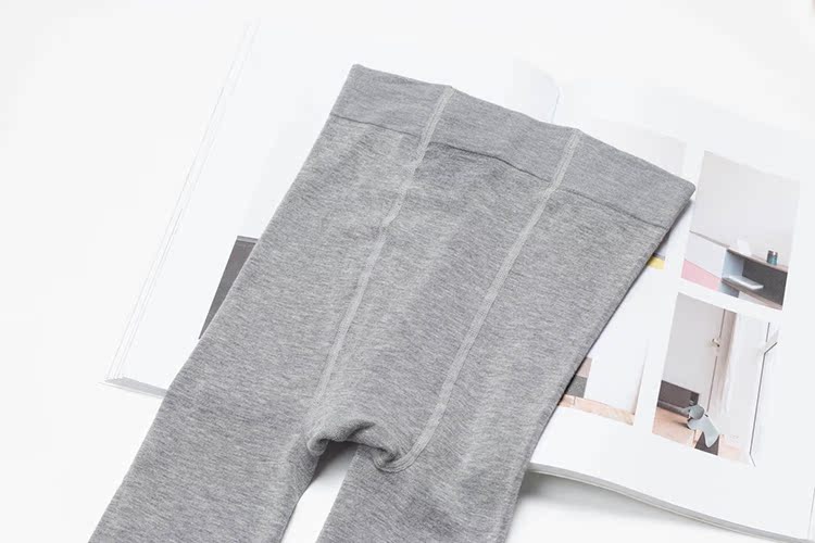 Mùa xuân và mùa thu mùa đông cotton màu xám đen vớ màu trắng sữa lanh trắng thậm chí tất chân bếp vớ vớ nữ mờ không thêm cashmere vớ