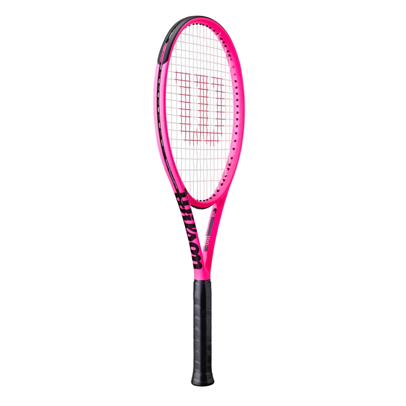Wilson Tennis Racket Clash 100L V2 V3Bright Neon Neon Pink 280g Paris Pink Wilson Tennis Racket Clash 100L V2 V3Bright Neon Neon Pink 280g Paris Pink