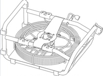 HS6188 cable fittings pipe camera special accessories cable glass fiber pipe special model