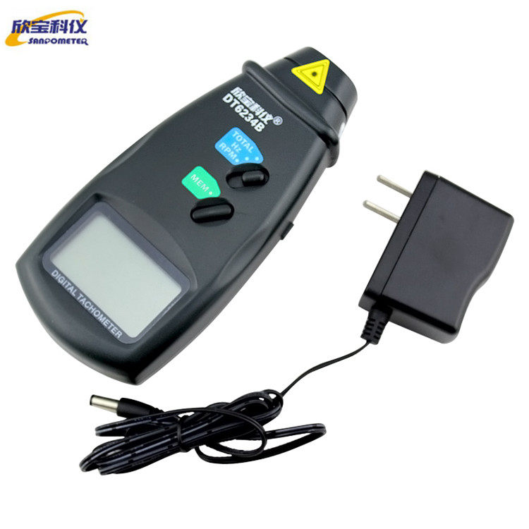 Shenzhen Xinbao DT6234B Non-contact Handheld rotary speed meter Optoelectronic Laser Anemometer Speed Gauge with Memory