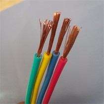 National standard RV wire zero selling copper core multi-strand flexible wire RV1 5 2 5 4 0 6 0 square copper core connecting wire
