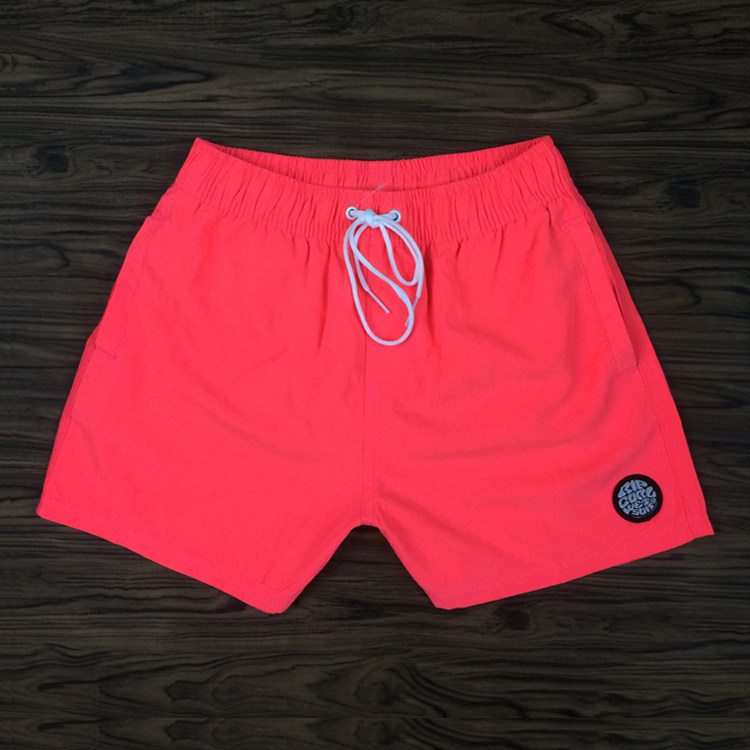 Aisile summer sports shorts men's quick-drying beach pants large size swimming trunks loose pink casual three-pointers - Taobao