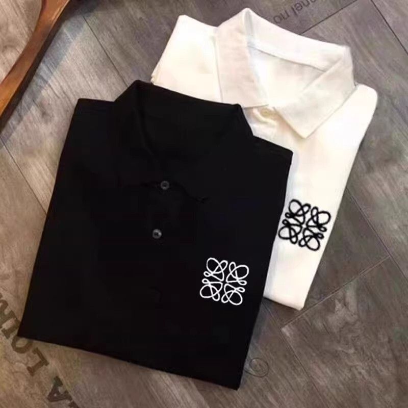 High-End Foreign Trade Polo Shirt Trendy Brand Plus-Size Short-Sleeve T-Shirt Summer Premium Business Style Turn-Down Collar Men's Summer Top High-End Foreign Trade Polo Shirt Trendy Brand Plus-Size Short-Sleeve T-Shirt Summer Premium Business Style Turn-Down Collar Men's Summer Top