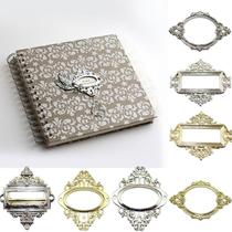 5pcs Set Retro Furniture Cabinet Drawer Box Case Iron Metal