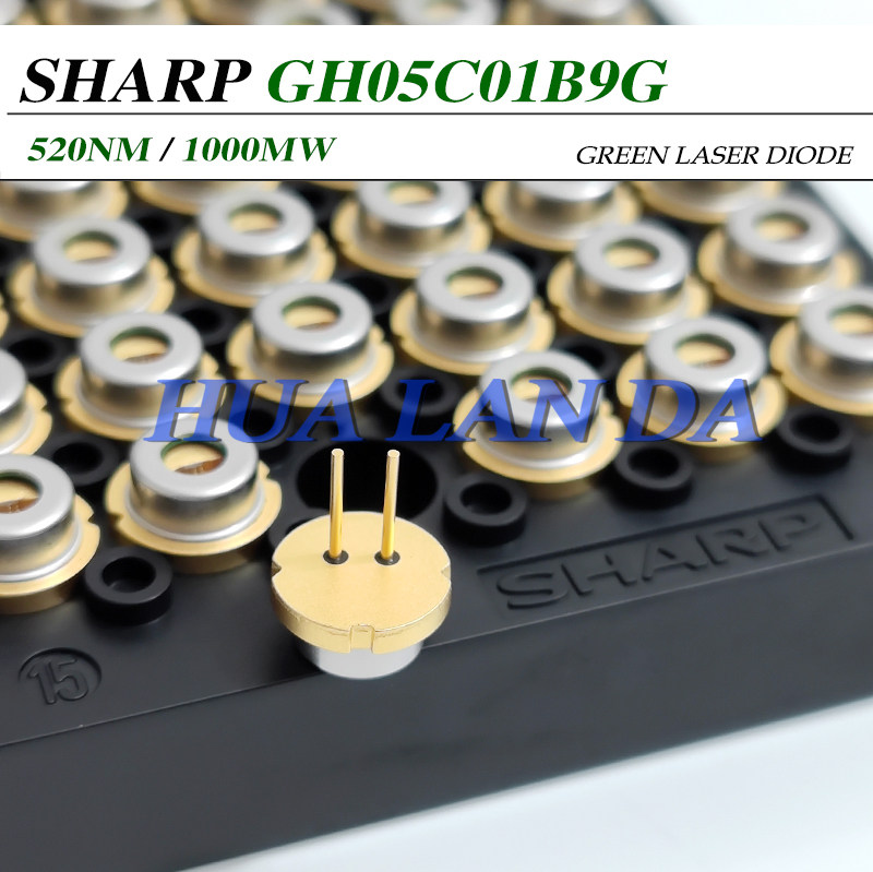 夏普520nm1W 全新原装 GH05C01B9G 绿光激光二极管 全新进口
