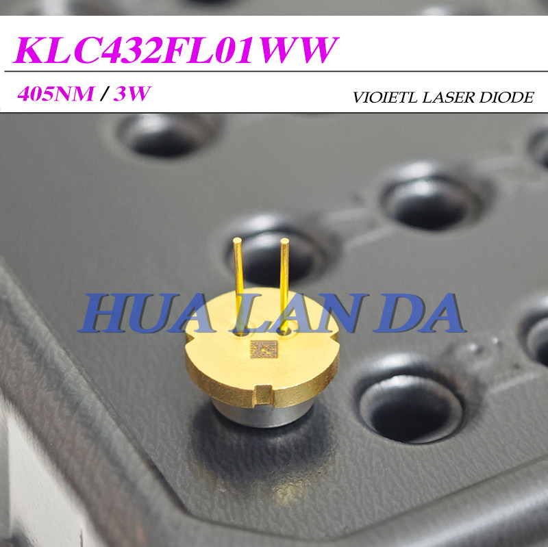 全新原装 松下405nm3W 3.3W KLC432FL01WW 紫光大功率激光二极管