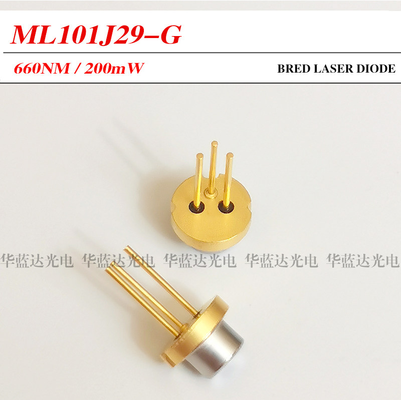 全新三菱ML101J29-G Mitsubishi 660nm200mW 红光激光二极管 P型