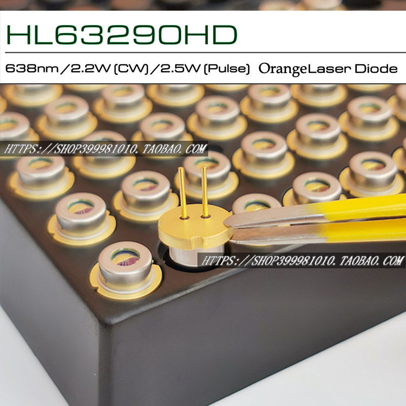 Original Hitachi 638nm2 2W Pulse2 5W USHIO laser diode dual beam HL63290HD