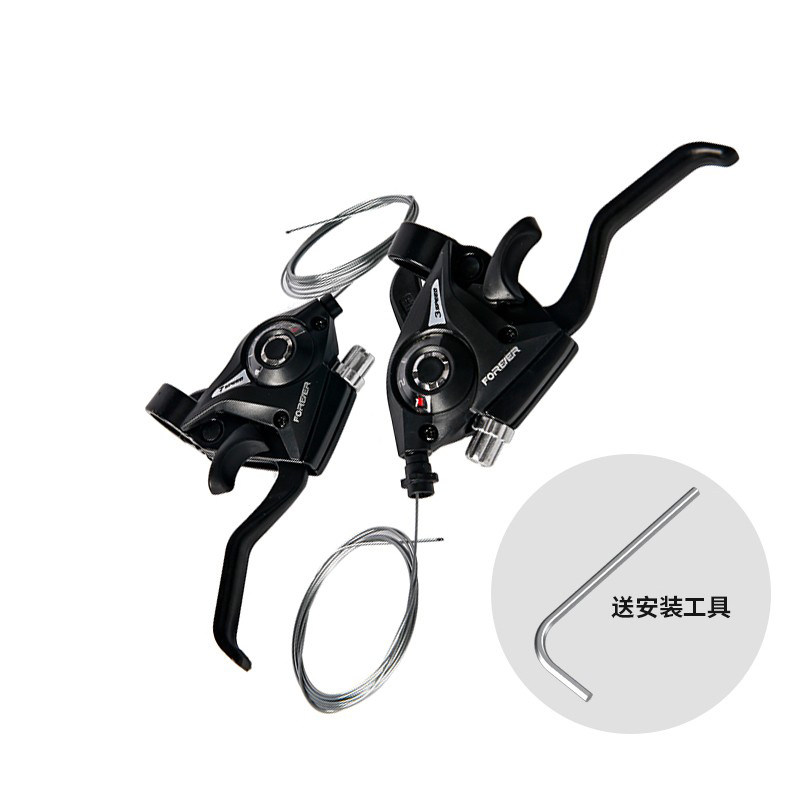 Climbing Car Finger Dialer 21 24 Speed Mountaineering Bike Transmission Speed Governor 7 8 Speed Aluminum Alloy Even Body Finger Dial