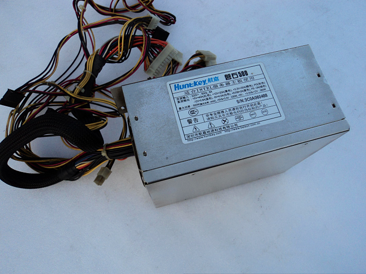 Original Airline Jia-rock 500 server power table power table computer power supply rated 400W Beijing spot