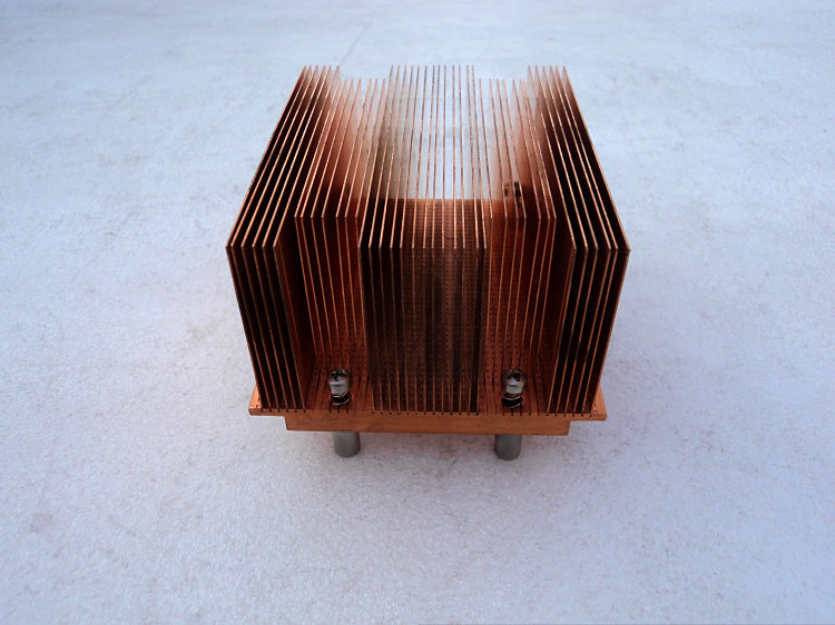 Lenovo R520 G4 G6 server dedicated 2U 771-pin pure copper passive server radiator heat sink