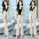 Professional suit suit female high-end sense 2022 autumn new fashion temperament goddess fan formal suit two-piece suit