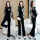 Women's Fashion Suit Spring and Autumn 2022 New European Station Looks Thin Ladies' Mom Dress Fashionable Western Style Age-Reducing Two-piece Set