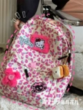 Милый ранец, розовый вместительный и большой рюкзак, Южная Корея, подходит для подростков, подходит для студента