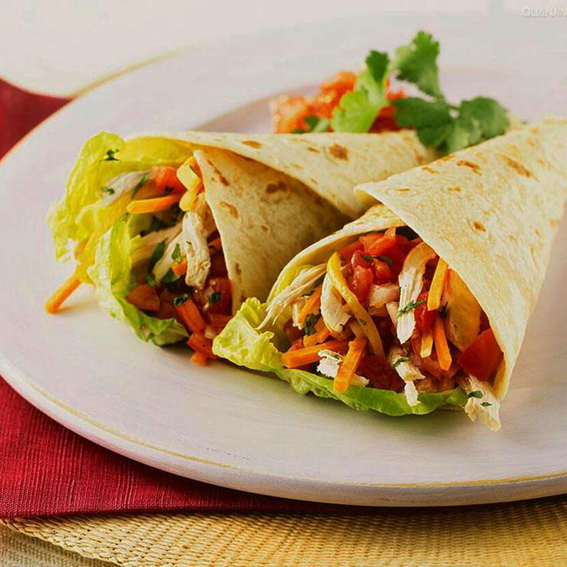 Macean 8 inch pancake Mexican old Beijing chicken roll braised meat roll skin