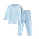 Summer children's pajamas boys and girls baby pure cotton ultra-thin bottoming underwear set long-sleeved baby air-conditioning clothing cotton