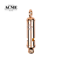 British ACME Outdoor Survival British Pure Copper Whistle Fashion Catwalk Internet Celebrity Necklace Whistle Rose Gold 47