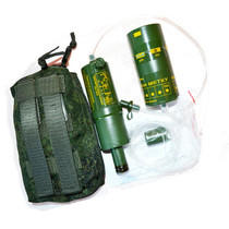 Russian Russian military original 6E1NF-10 water purifier EMR camouflage little green man survival outdoor water source filter