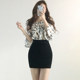 Summer tight hip-hugging skirt high-waisted OL slimming skirt