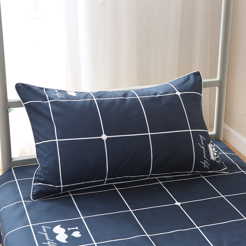 Pillowcase pair pack summer single washed cotton children's 40x60 pillow cover large adult pillowcase 48x74cm