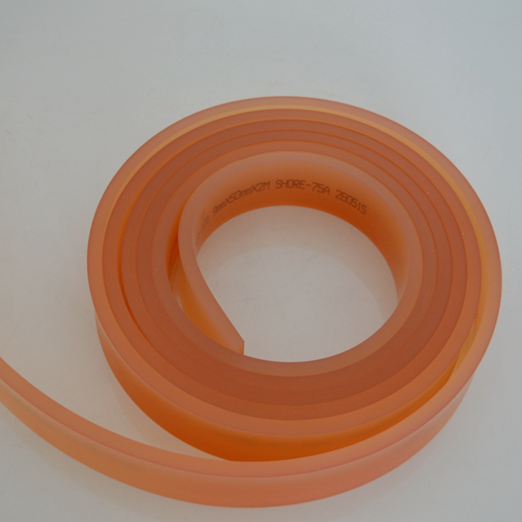 Taiwan Uli Scraper 50*9 25*5 Silk Screen Scraper Ink Scraper Flat Mouth Rubber Strip Tip Scraper Flat Scraper 