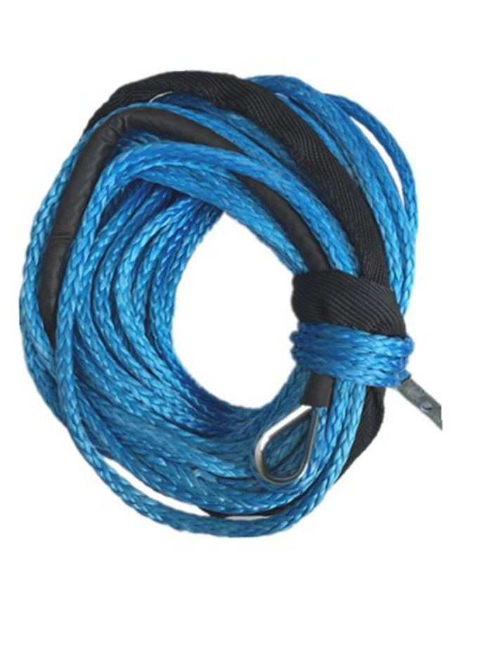 Nylon rope Electric winch cart belt High strength fiber rope 15m