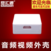 Converter housing with HDMI connector housing with mini USB and toggle switch connector housing manufacturer direct