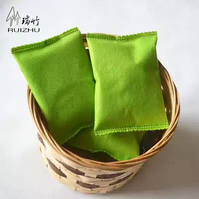 Ruizhu activated carbon package 50g solid color dry deodorant bamboo charcoal coating cabinet mildew-proof, moisture-proof and breathable non-woven package