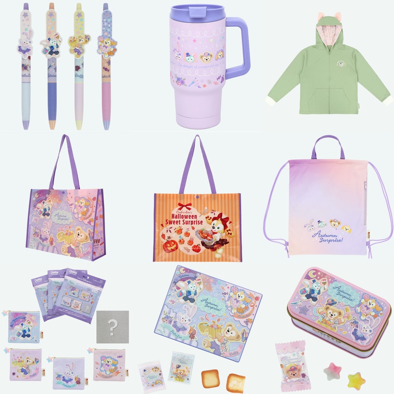[Waiting for Opening] 26Th Tokyo Disney Halloween Series Ballpoint Pen, Sweatshirt, Water Cup, Snack Box, Tin Box