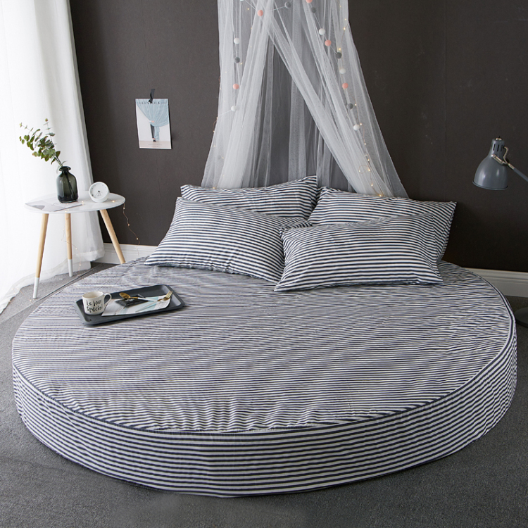 Fitted khách sạn vòng tròn gia đình tròn khăn trải giường của bốn bộ vòng giường tròn tròn khăn trải giường bedspread giường váy áo tròn - Váy Petti váy giường khách sạn