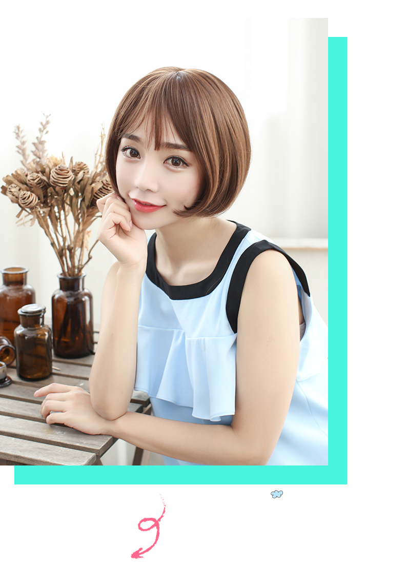 Perruque cheveux courts - Ref 2609326 Image 17