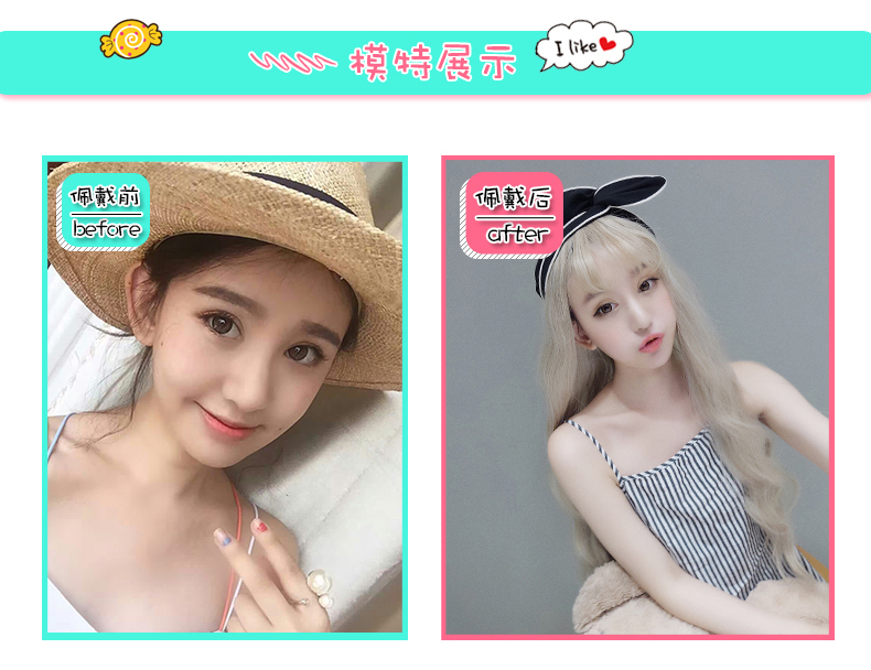 Perruque Les cheveux longs - Ref 2607681 Image 12