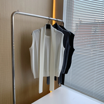 Spring BI hoard sleeveless cashmere blended shirt crew neck 2021 new vest vest sweater women