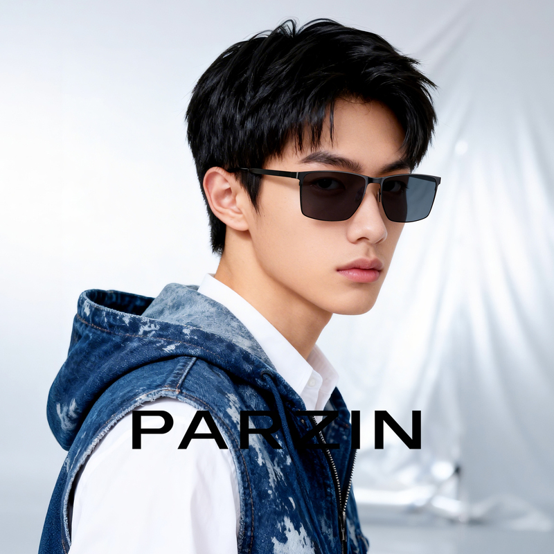 Parson Polarized Sunglasses for Men, Fashionable, Lightweight, High-Definition One-Piece Sunglasses, Special for Driving, Driving Glasses 8366