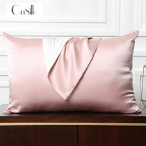 Cnsilk 100% Mulberry Silk Genuine Silk Latex Pillowcase Heavy silk Envelope Pillow Headgear Mono only customizable