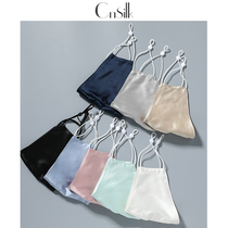  Cnsilk 100%mulberry silk silk mask sunscreen anti-ultraviolet breathable dust-proof sunshade mask driving summer