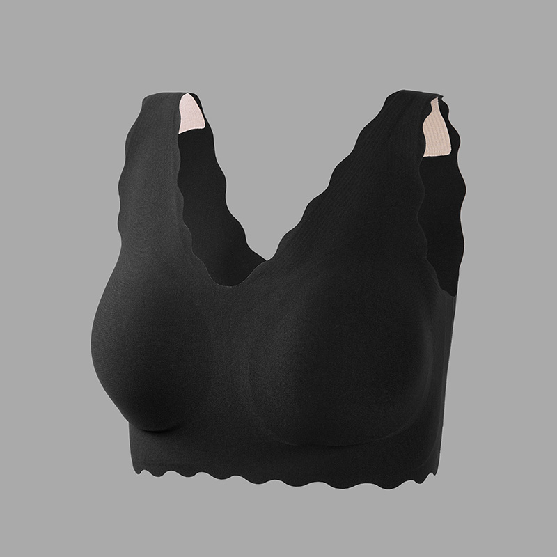 Cnsilk Mulberry Silk Real Silk Underwear Underwear Suit High Play No-Ring Bra Sport Young Girl