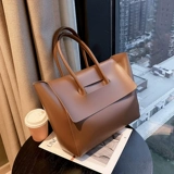 Вместительная и большая портативная модная универсальная сумка через плечо, изысканный стиль, из натуральной кожи, коллекция 2023