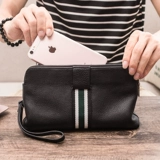 Сумка для отдыха, длинный мобильный телефон, кошелек, хваталка, изысканный стиль, из натуральной кожи