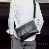 Сумка на одно плечо для отдыха, рюкзак, трендовая сумка через плечо, сумка для телефона, из натуральной кожи, коллекция 2023, в корейском стиле