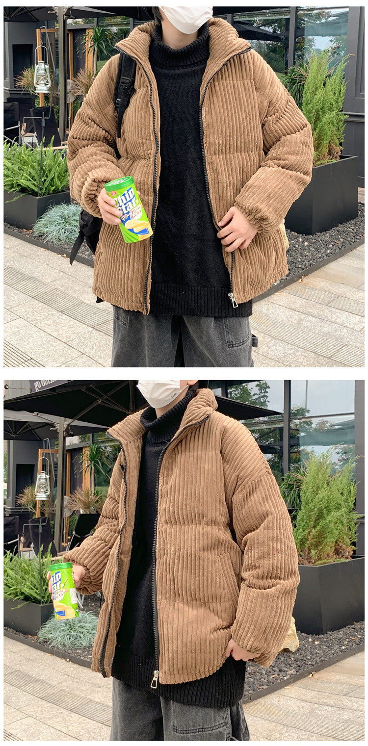 Дизайнерский вельветовый демисезонный модный пуховик Others / Other 