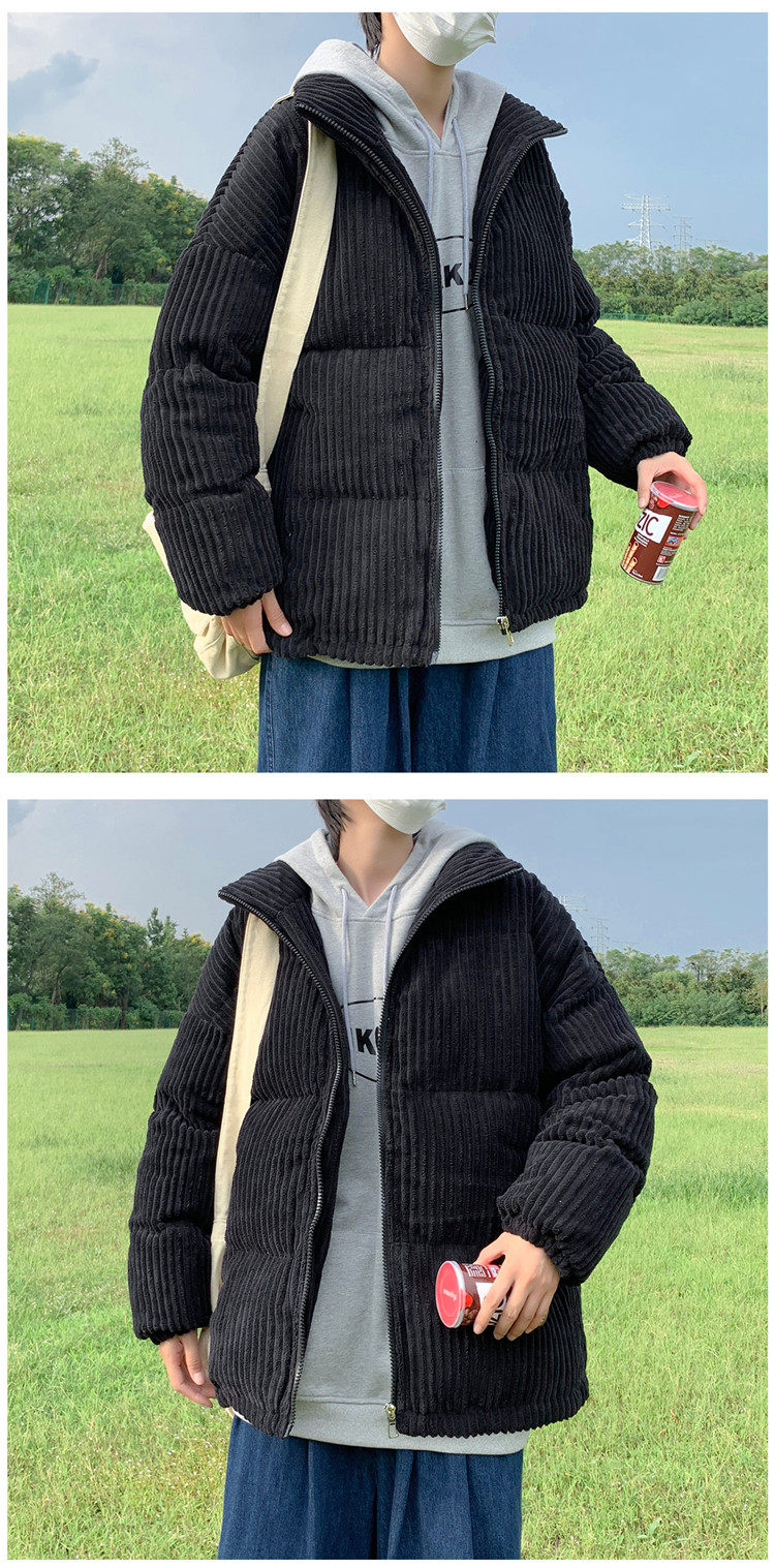 Дизайнерский вельветовый демисезонный модный пуховик Others / Other 