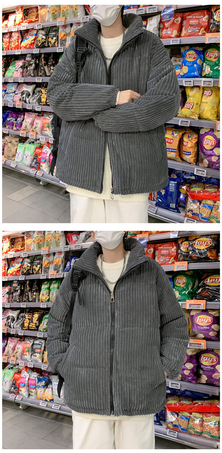 Дизайнерский вельветовый демисезонный модный пуховик Others / Other 