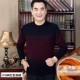 Áo len nam mùa đông cho nam trung niên quần áo ấm cộng với áo nhung dày áo sơ mi nam trung niên quần áo nam hàng hiệu