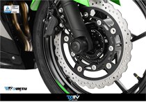 DMV Kawasaki Ninja 400 NINJA400 Z400 Easy front wheel drop ball front shock protection