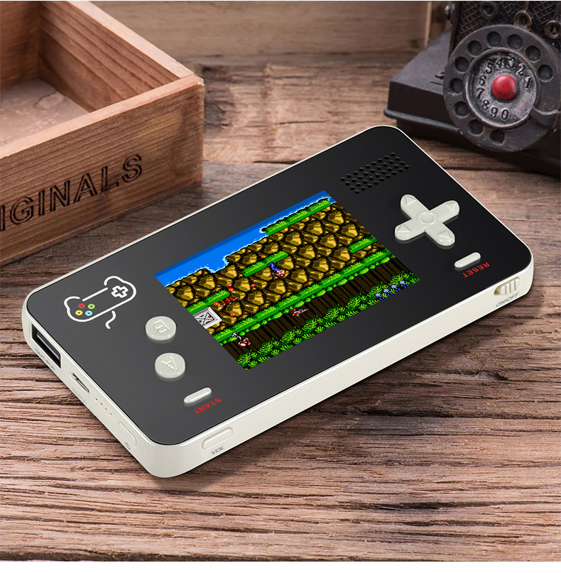 Máy tính bảng điều khiển trò chơi sạc pin rung cầm tay mini 2,5 inch màn hình IPS FC Nintendo 8 palm 88fc Mary máy chơi game cầm tay sup